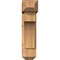Ekena Millwork Westlake Craftsman Smooth Bracket w/ Offset Brace, Western Red Cedar, 7 1/2"W x 22"D x 30"H BKT0806X22X30WTL04SWR - alternate 4